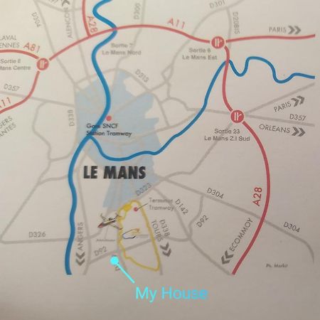 Chambres Le Mans 24 Heures 아르나지 외부 사진